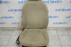 Driver's seat Toyota Sienna 11-14 without airbag, mechanical, beige velour