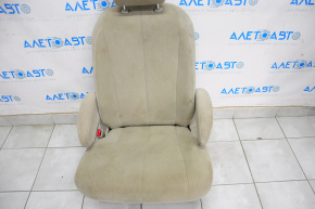 Rear row of seats left 2nd row Toyota Sienna 11-14 velour beige, for 7 seats