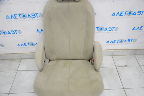 Rear row of seats right 2nd row Toyota Sienna 11-14 velour beige, for 7 seats
