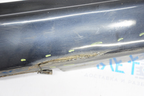 Right threshold Toyota Sienna 11-17 black, broken, torn
