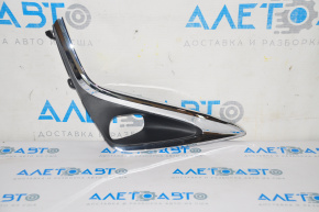 Left fog light frame Lexus ES300h ES350 16-18 rest chrome