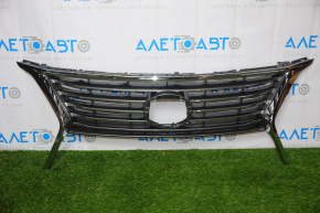 Radiator grill grill Lexus RX350 RX450H 13-15 rest, assembly Canada
