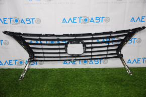 Radiator grill grill Lexus RX350 RX450H 13-15 rest, assembly Canada