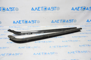 Rear door guide 2 parts left Toyota Sienna 11-20 center