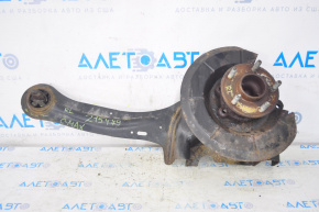 Rear left axle Ford C-max MK2 13-18 with lever, with hub, rusty, torn silent block