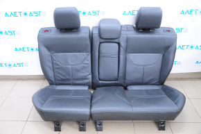 Rear row of seats 2 row of 4 parts Ford Focus mk3 15-18 leather black