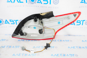 Lamp outer wing left Ford Focus mk3 15-18 rest 4d glass defect, broken guide