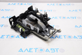 Manual transmission shifter lining Honda Civic X FC 16-17 2.0 black, tear