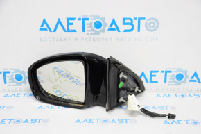 Left side mirror complete Infiniti JX35 QX60 13-15 prerest, 7 pins, heated, black