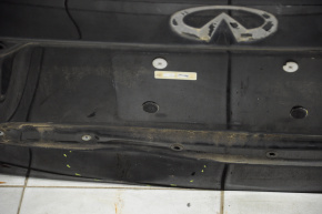 Trunk door bare Infiniti JX35 QX60 13-15 pre-rest, black KH3, dented from below