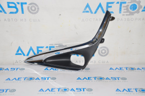 Fog light frame right Lexus ES300h ES350 16-18 rest chrome
