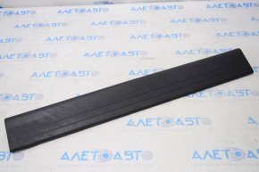 Door sill trim inner front left Nissan Murano z52 15-16 black 2 stripes, scratches