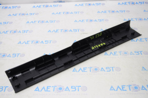 Door sill trim inner front left Nissan Murano z52 15-16 black 2 stripes, scratches