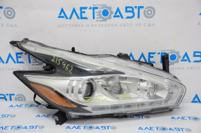 Headlight front right Nissan Murano z52 15-18 bare dorest halogen, dark