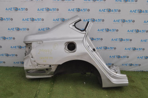 Quarter wing rear right Nissan Sentra 13-19 silver, dent