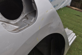 Quarter wing rear right Nissan Sentra 13-19 silver, dent