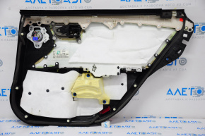 Door trim card rear left Toyota Avalon 13-15 black with beige insert