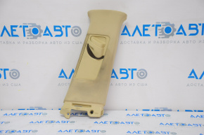 Upper center pillar trim belt right Toyota Avalon 13-15 beige, for cleaning