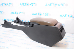 Toyota Avalon 13-15 center console armrest brown leather