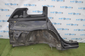 Quarter wing rear right Toyota Highlander 08-13 black, dents