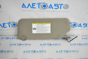 Right visor Toyota Sienna 11-14 beige
