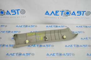 Right trunk door trim Toyota Sienna 11-20 beige, scratches