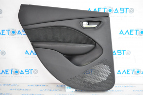 Door trim card rear left Dodge Dart 13-15 black