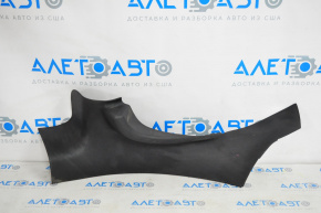 Black rear left door sill plate for Dodge Dart 13-16
