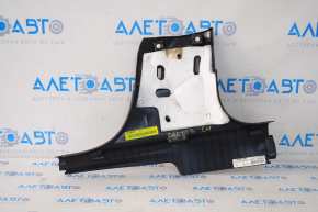 Lower left center pillar trim for Dodge Dart 13-16 black