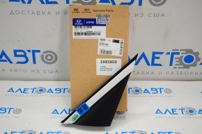 Wing molding triangle right Hyundai Sonata 15-19 mat