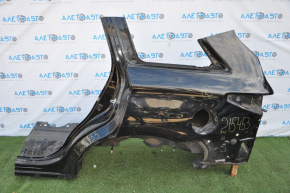 Quarter wing rear left Infiniti JX35 QX60 13-20 pre-rest, black, small bumps