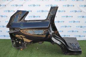 Quarter wing rear right Infiniti JX35 QX60 13-20 pre-rest, black, small bump