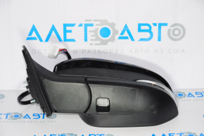 Left side mirror complete Toyota Highlander 14-19 12 pins, turn signal, backlight, BSM