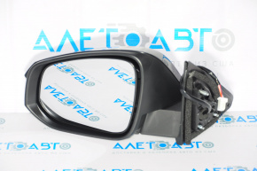 Left side mirror complete Toyota Highlander 14-19 5 pins, turn signal, without heating