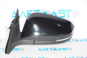 Left side mirror complete Toyota Highlander 14-19 5 pins, turn signal, without heating