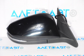 Side mirror right complete Toyota Highlander 14-19 5 pins, turn signal, without heating