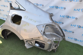 Quarter wing rear left Honda Civic X FC 16-21 4d silver, dent