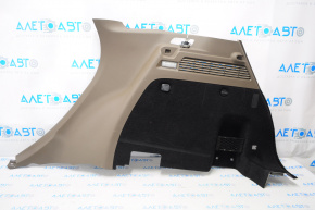 Right arch trim Lincoln MKC 15-16 brown, broken mount, scratches, with cigarette lighter