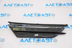 Left front bumper grille for Lincoln MKC 2015-2018 pre-restored