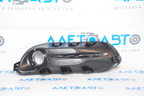 Bumper grille left Dodge Dart 13-16 under fog lights with chrome