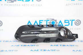 Right bumper grille Dodge Dart 13-16 under fog lights with chrome