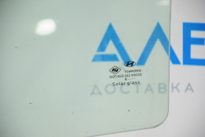 Rear left door glass Hyundai Sonata 15-19