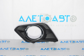 Left fog light frame Nissan Rogue 14-16