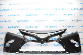 Front bumper bare Toyota Camry v70 18-20 SE\XSE without parking sensor, for camera