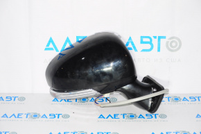 Side mirror right complete Toyota Prius V 15-17 7 pin turn signal