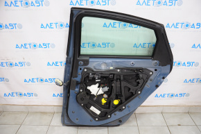 Door assembly rear right Chrysler 200 15-17 blue PAG, butts