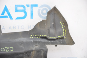 Radiator deflector right inner Chrysler 200 15-17 2.4 tear