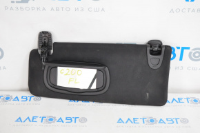 Left visor Chrysler 200 15-15 black