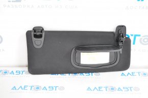 Right visor Chrysler 200 15-17 black