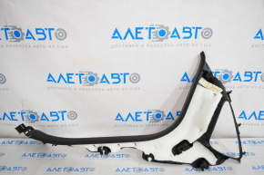 Rear pillar trim front left Chrysler 200 15-17 black, wiped